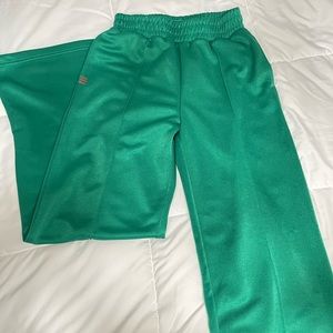 Cute Green Flare Pants